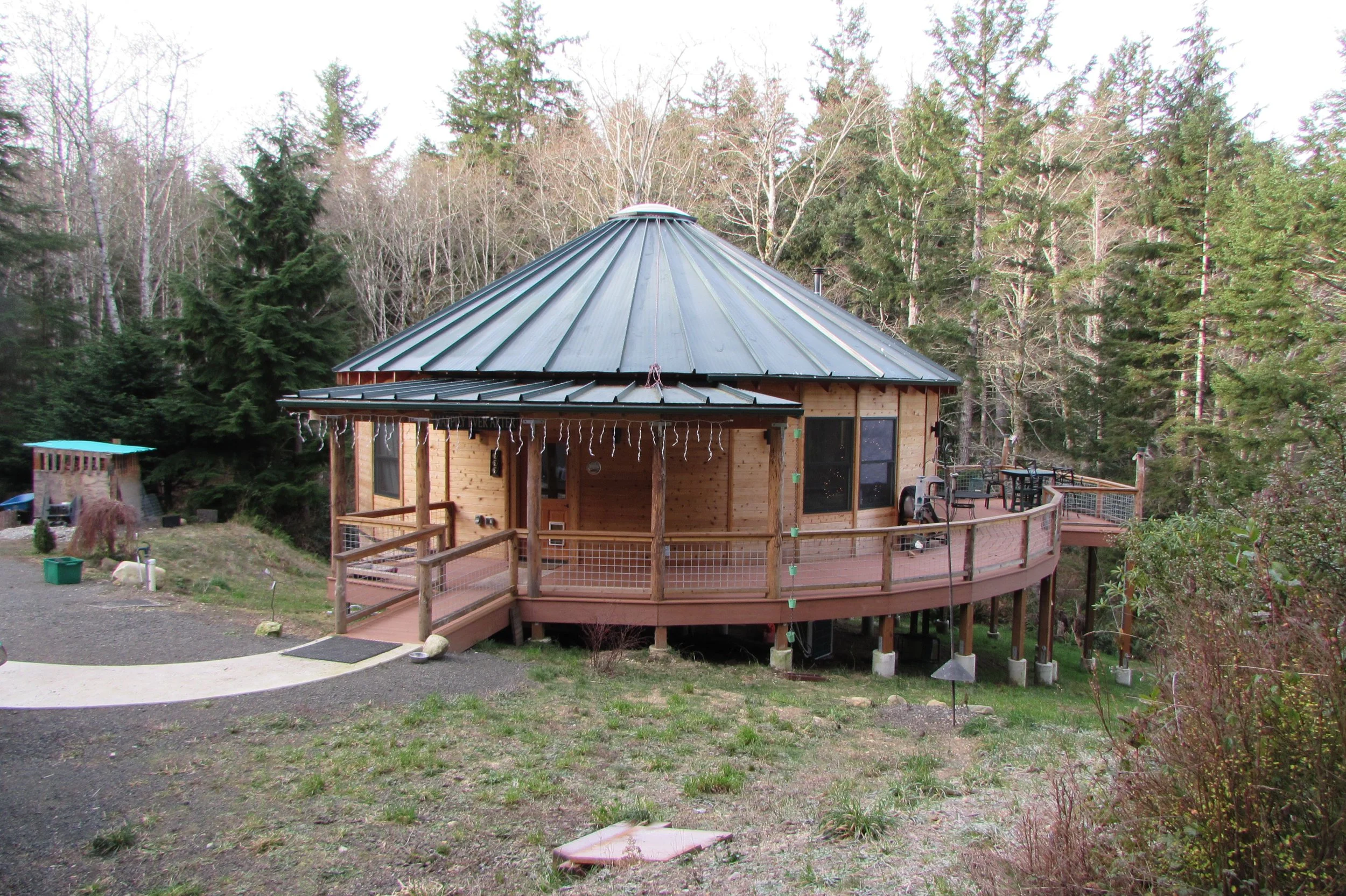 Sequoia Forty One | 41-Foot Yurt Kit | Extra-Large Wooden